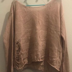 BRAND NEW W TAGS Rose Colored Sweater